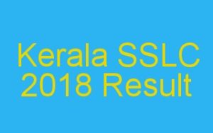 SSLC Result