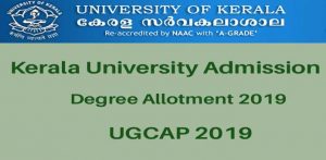 Kerala University Degree Allotment 2019