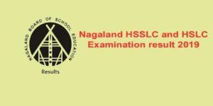 Nagaland HSSLC and HSLC exam result 2019