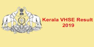 kerala VHSE result 2019