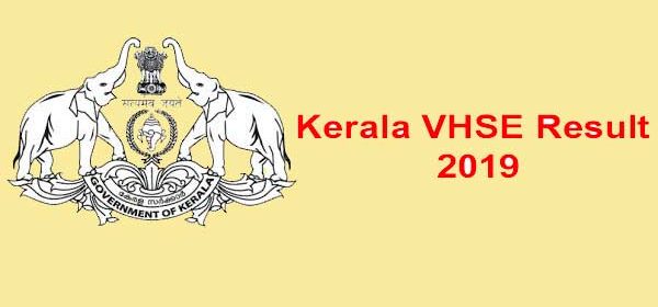kerala VHSE result 2019