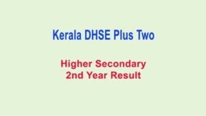 kerala plus two result +2 Result