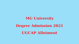 MG Degree Admission