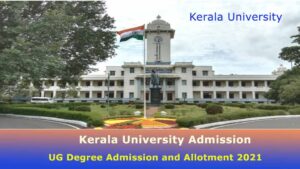 Degree Admission Allotment