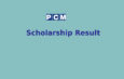PCM Scholarship Result