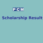PCM Scholarship Result