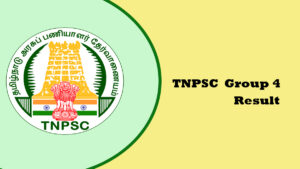 TNPSC Group 4 Result