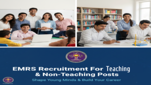 EMRS Recruitment for Teaching & Non teaching Posts 2025 started from 19th September 2025