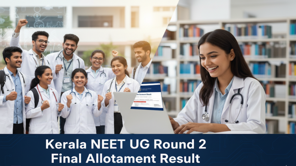 Kerala NEET UG Round 2 Final Allotment Result 2025 at www.cee.kerala.gov.in