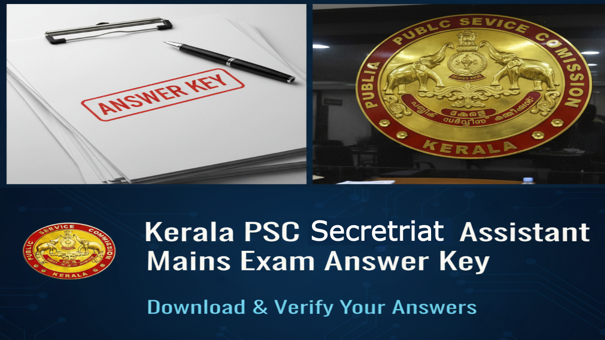 Kerala PSC Secretriat Assistant Answer Key releasing soon