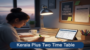 Kerala Plus Two Exam Time Table 2026 - check at www.dhsekerala.gov.in