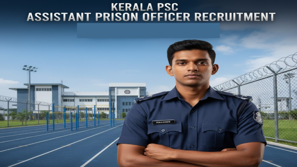 Kerala PSC Assistant Prison Officer Recruitment Notification 2025 Released - www.keralapsc.gov.in