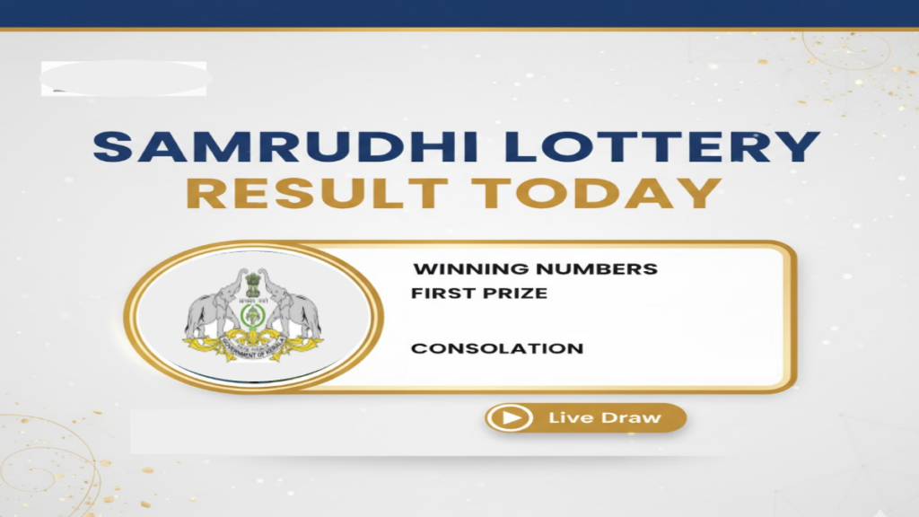 Samrudhi SM 27 Kerala Lottery Result Today 2.11.2025 (LIVE)