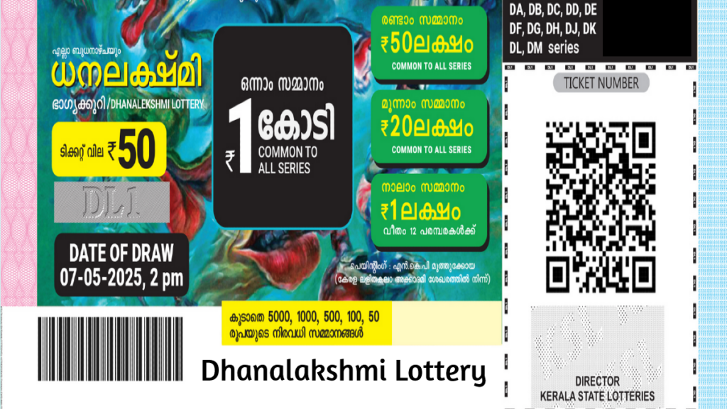 Kerala Lottery Result Today 5.11.2025 Dhanalekshmi DL 25 Result