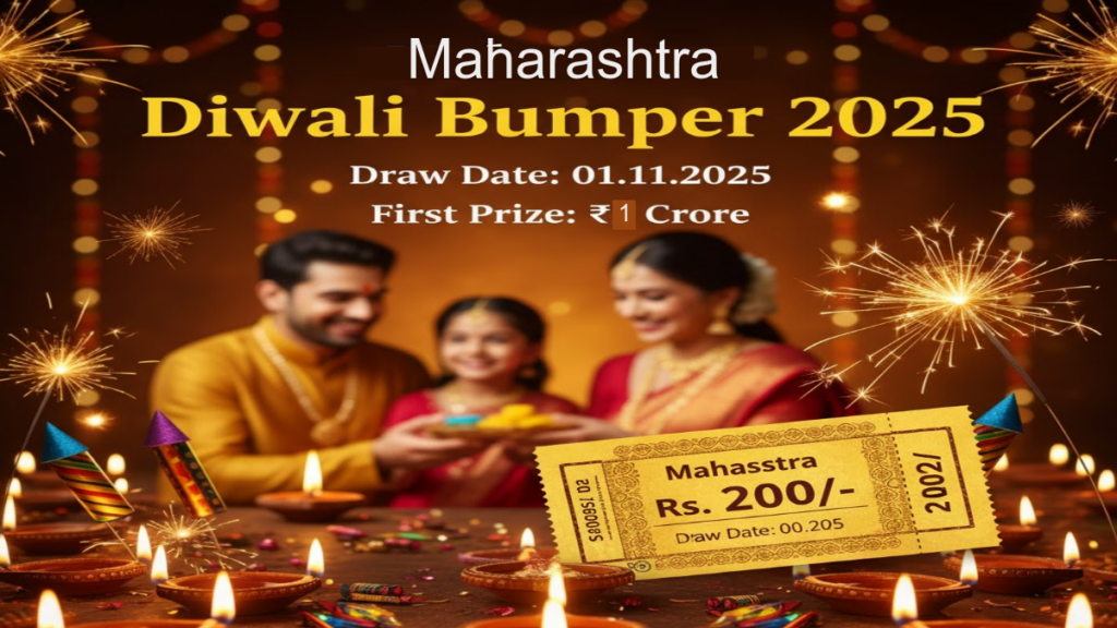 Maharashtra Diwali Bumper Lottery 4PM Result 1.11.2025