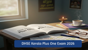 Kerala Plus One Exam 2026 Time Table Released at www.dhse.kerala.gov.in